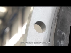 Rubber lined pipe product display