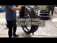 يتم تجميع المفاصل المطاطية