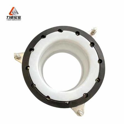 مجموعة متنوعة من المواد المطاطية المغطاة بـ PTFE كرة واحدة امتصاص الاهتزاز المفصل المطاطي المرن