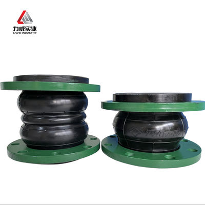 Test Pressure 1.5 Times Of Working Pressure Double Sphere Flexible Rubber Joint Ideal For In Power Plants And Heavy Industry Applications