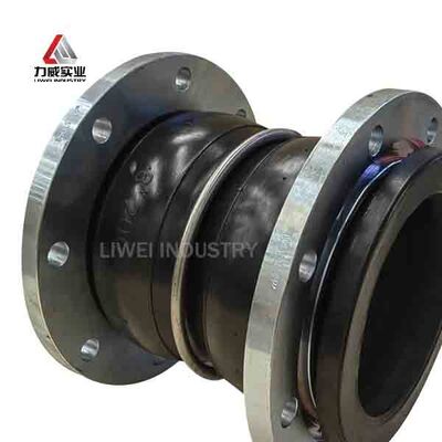 نطاق درجة الحرارة من -40 درجة مئوية إلى 120 درجة مئوية وصلة مطاطية مرنة مزدوجة الكرة عمر خدمة طويل دعم مخصص من الشركة المصنعة للمعدات الأصلية