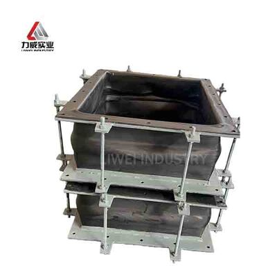 وصلة مطاطية غير معدنية مقاومة للتآكل والمواد الكيميائية توفر مرونة عالية مصممة للإحكام في الظروف الكيميائية والصدئة