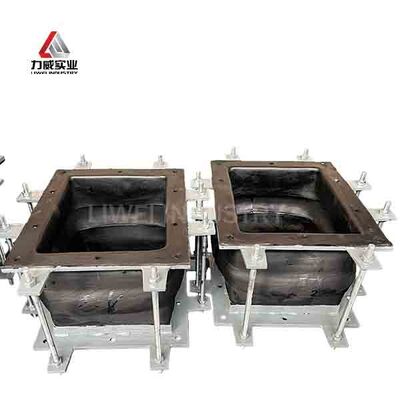 مكافئ مطاط غير معدني مرن مصمم لاستيعاب الاهتزاز وتعويض التوسع الحراري في تطبيقات الأنابيب