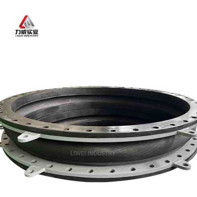 المقاومة للضغط 6 إلى 40بارs المفاصل المطاطية المرنة الكروية الواحدة المصممة لسهولة التثبيت والاتصالات المرنة للأنابيب