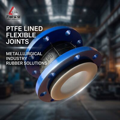 PTFE واحد الكرة المرنة المطاطية المشتركة لصناعة التصنيع المعدنية
