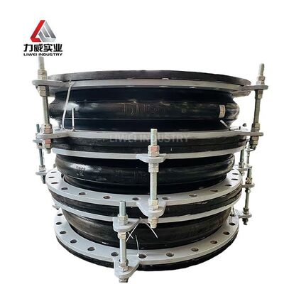 15C-80C Single Sphere Flexible Rubber Joint Compatible With Air Media Offering Long Service Life And Superior Durability