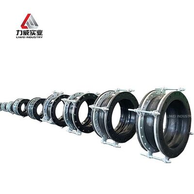 مقاومة التآكل الكرة الواحدة المرنة المطاطية المشتركة العنصر المرن مناسب لنظم الأنابيب الديناميكية التي تتطلب تعويض الحركة